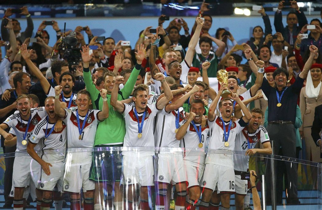 Němečtí fotbalisté vyhráli mistrovství světa v Brazílii