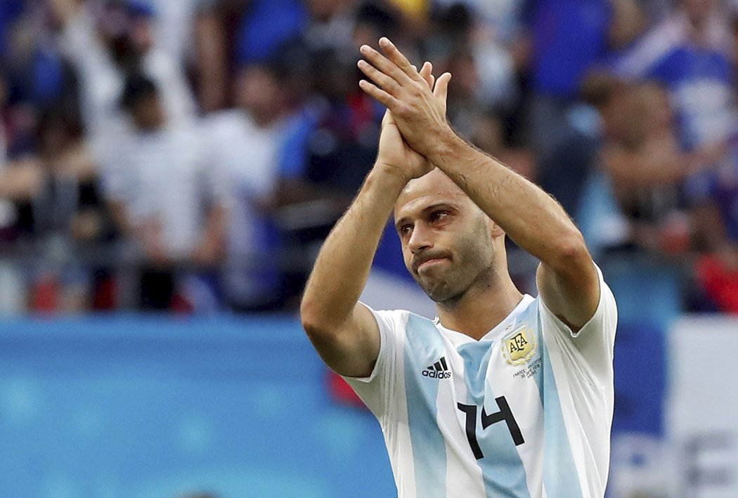 Javier Mascherano se loučí