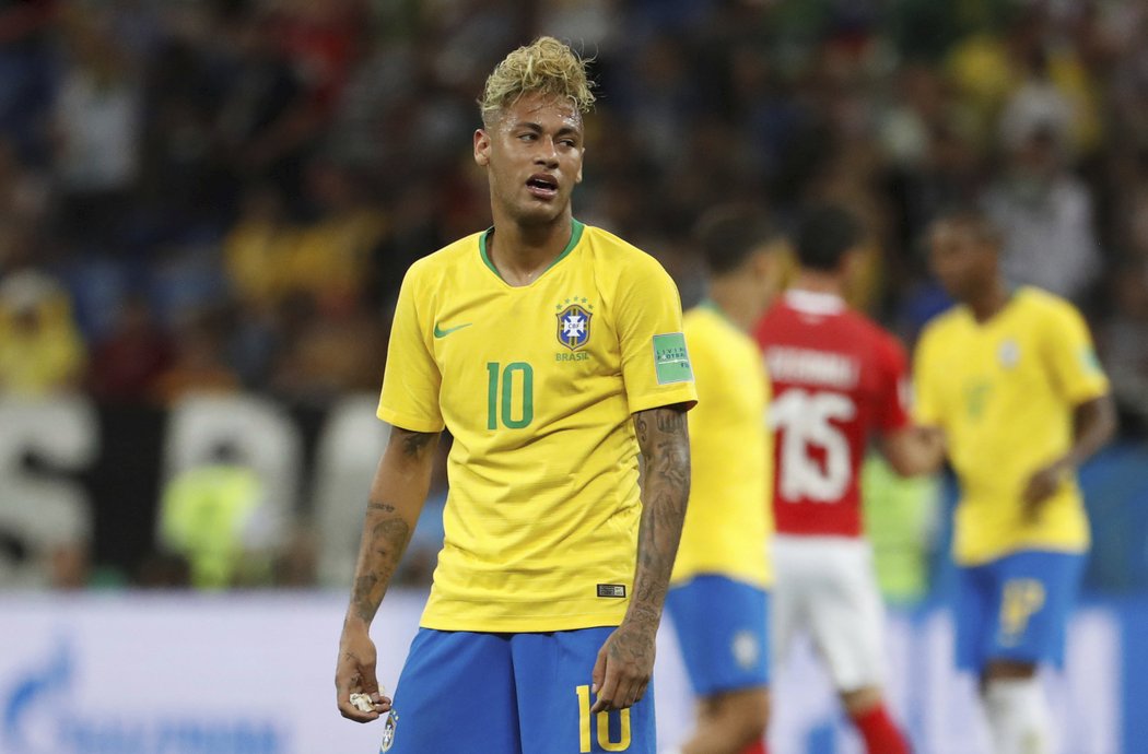 Neymar se proti Švýcarsku neprosadil