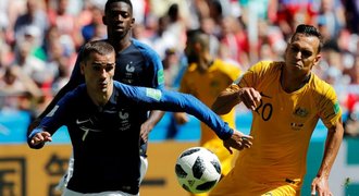 Francie – Austrálie 2:1. Výhru trefil Pogba, kopaly se dvě penalty