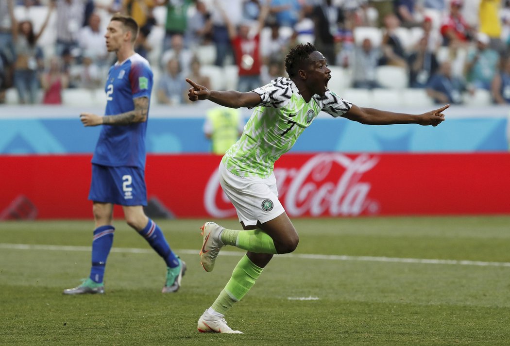 Ahmed Musa udeřil proti Islandu po rychlém brejku