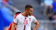 Sergej Milinković-Savić v utkání proti Kostarice