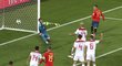Iago Aspas dal Španělsku klid gólem v závěru, který muselo potvrdit video