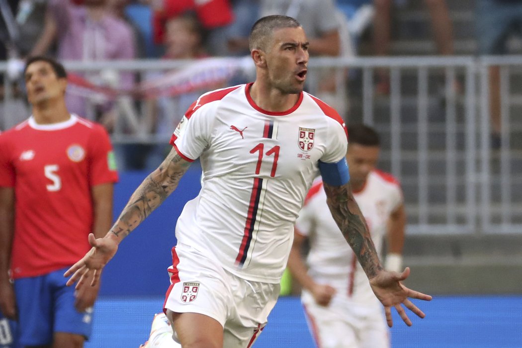 Aleksandar Kolarov se nádherně trefil do sítě Kostariky