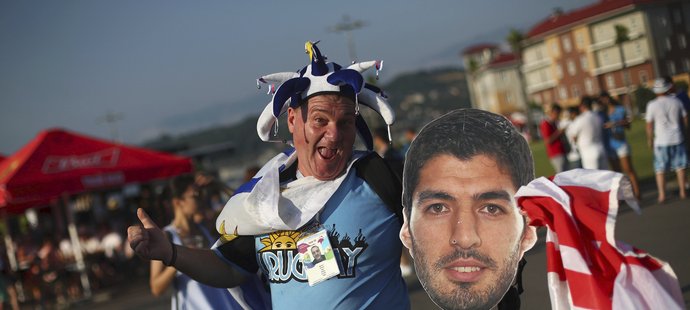 Fanoušci Uruguaye věřili už před zápasem, i po něm měli důvody k radosti