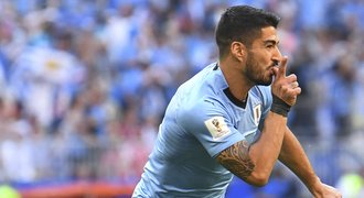 Uruguay - Rusko 3:0. Suárez, Laxalt a Cavani vystříleli první místo