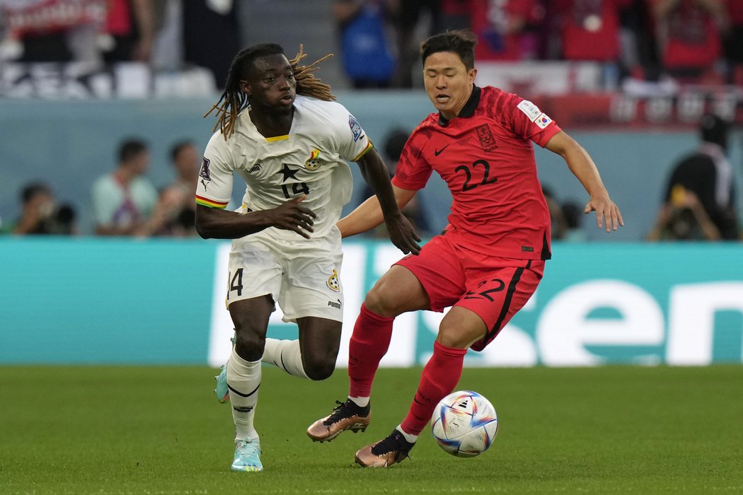Zápas Jižní Koreje s Ghanou začal asijským tlakem