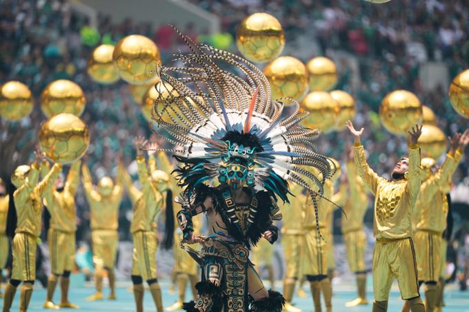 MS ve fotbale ONLINE: V Mexiku proběhl oficiální zahajovací ceremoniál šampionátu MS ve fotbale ONLINE: V Mexiku proběhl oficiální zahajovací ceremoniál šampionátu