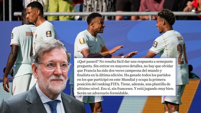 Nádech rasismu před bojem o finále MS. Bývalý španělský premiér si rýpl do původu Francouzů Nádech rasismu před bojem o finále MS. Bývalý španělský premiér si rýpl do původu Francouzů