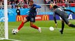 Skórující Francouz Kylian Mbappé proti Peru