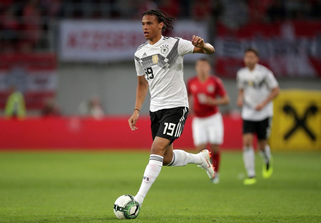 Německý záložník Leroy Sané se MS v Rusku nezúčastní