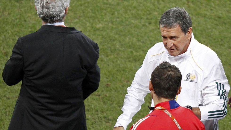 Kouč Domenech v nemilosti - gesto k Parreirovi postrádalo ducha fair play