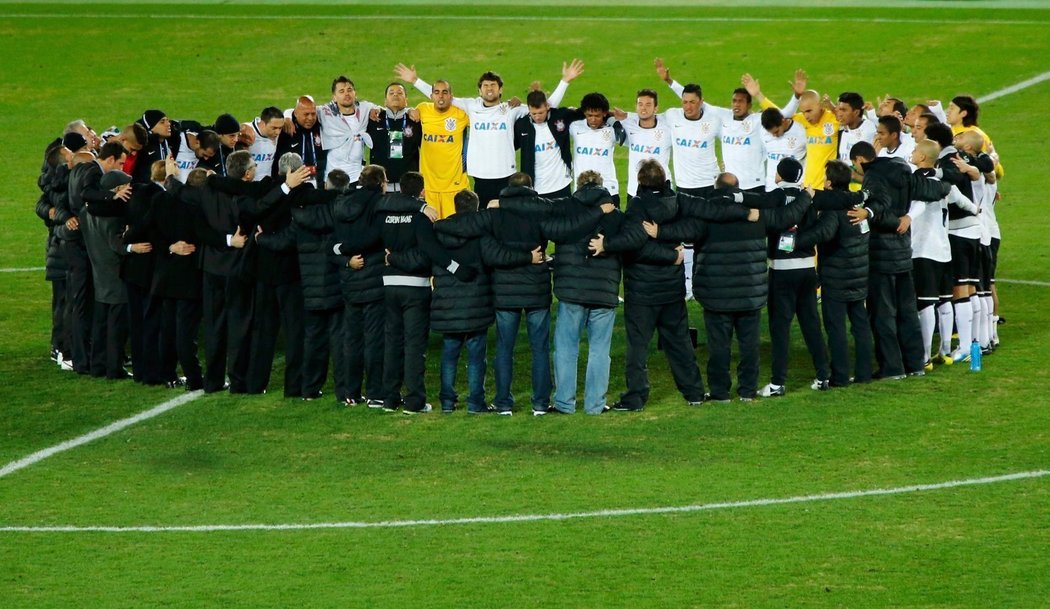 Corinthians oslavují triumf na MS klubů