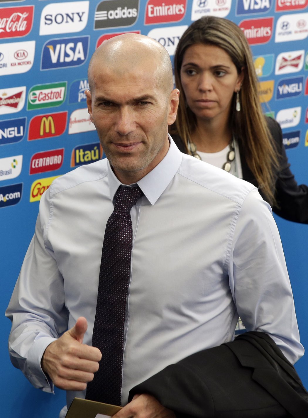 Zinedine Zidane, jeden z nejslavnějších fotbalistů francouzské historie a v současnosti asistent trenéra v Realu Madrid