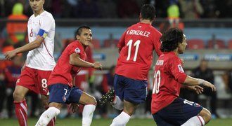 Nezastavitelné Chile porazilo i Švýcarsko