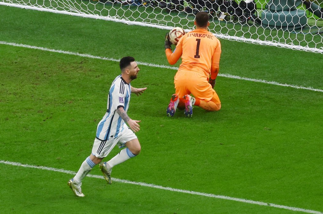 Lionel Messi poslal Argentinu do vedení