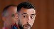 Bruno Fernandes odpovídal zejména dotazy ohledně Cristiana Ronalda