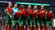Základní sestava Portugalska proti Uruguayi