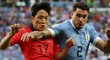 Uruguay v duelu proti Jižní Koreji