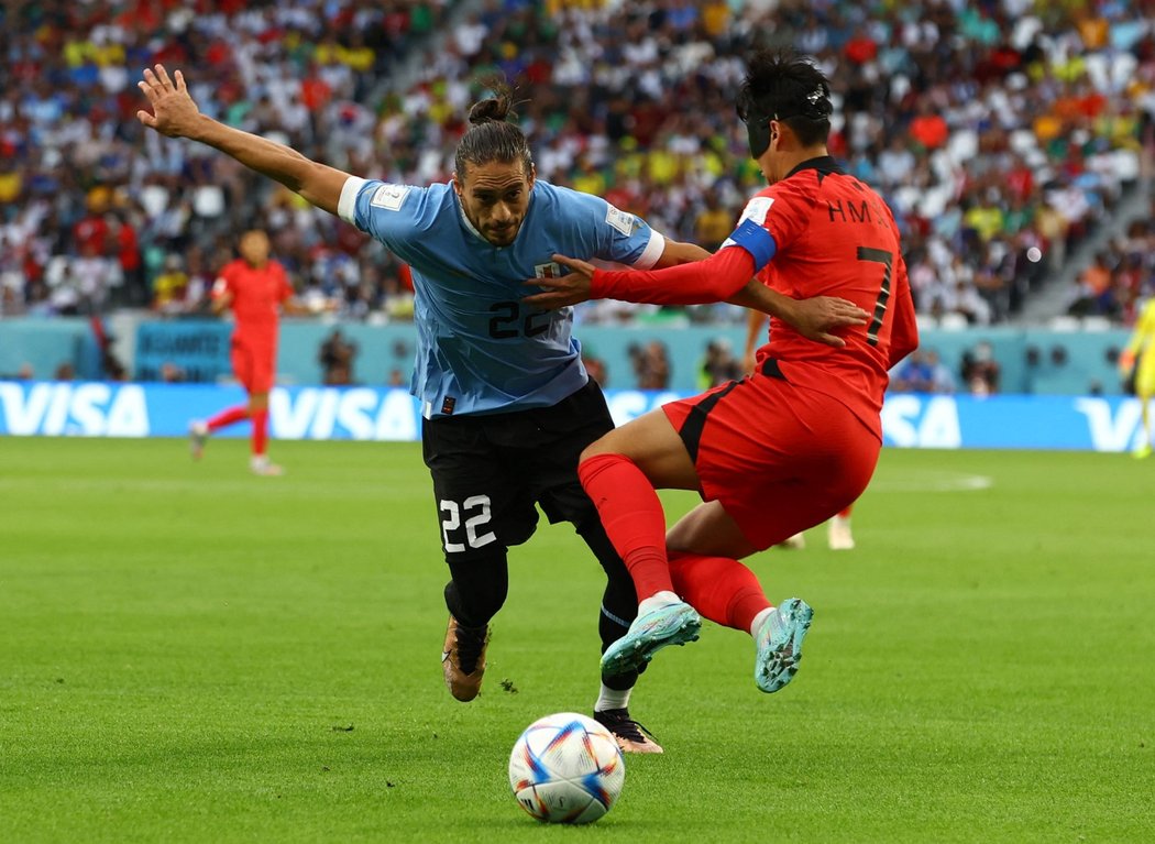 Uruguay v duelu proti Jižní Koreji