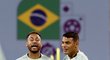 Neymar a Thiago Silva patří k hlavním oporám Brazílie