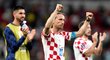Luka Modrič a spol. se radují z postupu do osmifinále