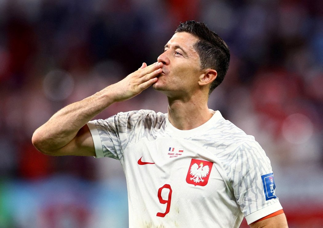 Robert Lewandowski po vyřazení z osmifinále MS