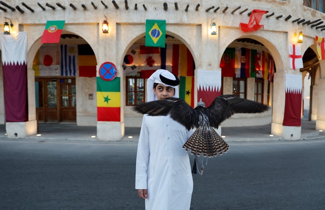 Katařané mají rádi sokolnictví, což je docela drahý koníček