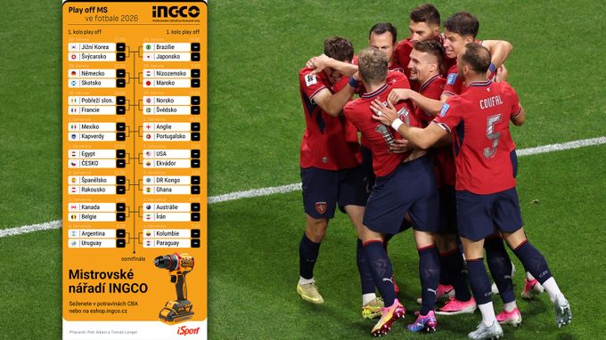 Jak by aktuálně vypadalo play off MS? Češi proti Salahovi a schůdná cesta až do čtvrtfinále Jak by aktuálně vypadalo play off MS? Češi proti Salahovi a schůdná cesta až do čtvrtfinále