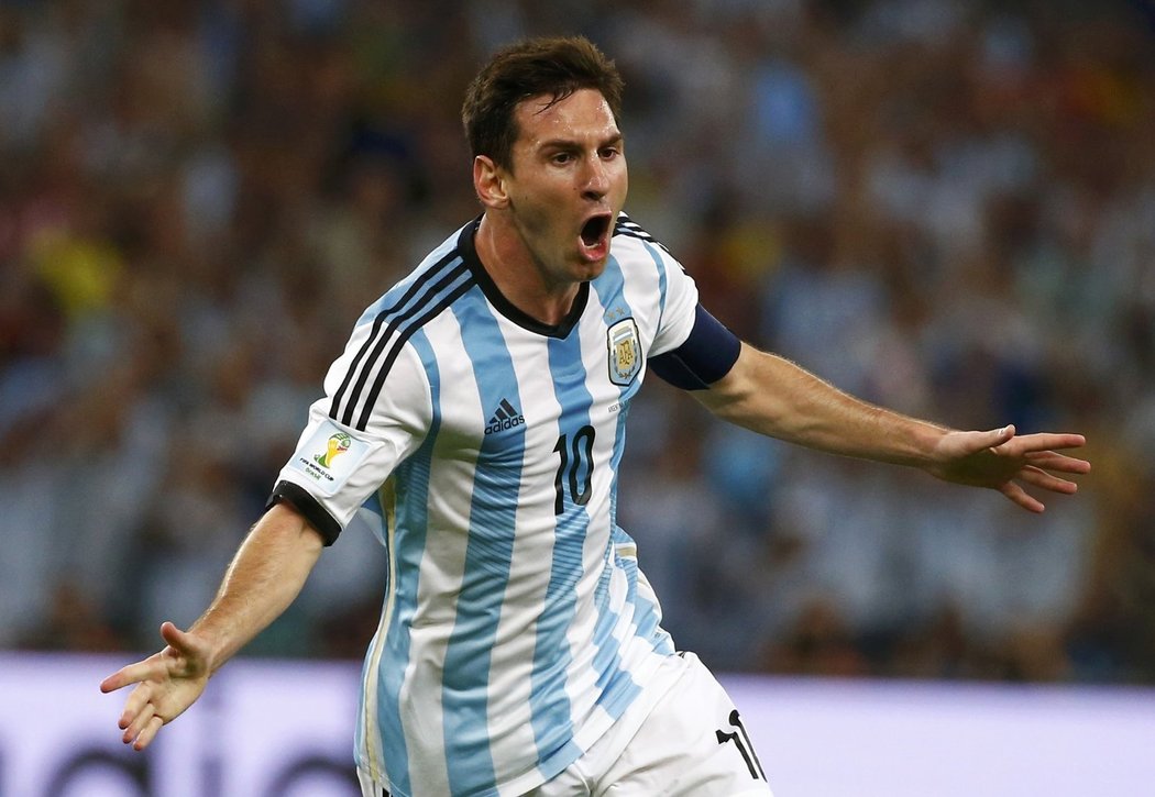 Argentinský kapitán Lionel Messi svým gólem rozhodl o výhře nad Bosnou