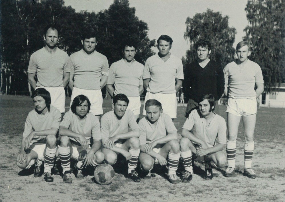 Mužstvo Loučně z roku 1973