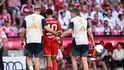 Jamal Musiala zkolaboval v přípravném zápase Bayernu