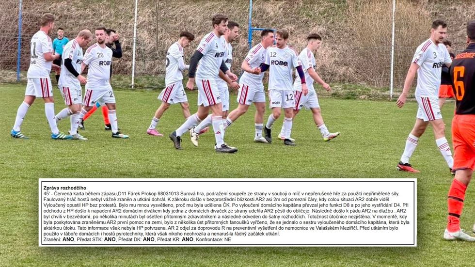 Rána pěstí, bezvědomí. Asistenta rozhodčího v derby surově napadla divačka! Rána pěstí, bezvědomí. Asistenta rozhodčího v derby surově napadla divačka!