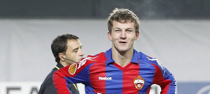 Tomáš Necid dal proti Rostovu svůj druhý gól v sezoně a pomohl k výhře CSKA 2:1
