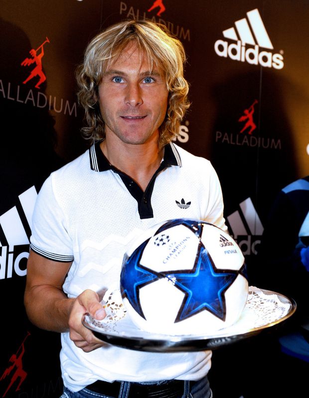 Pavel Nedvěd v Palladiu na akci Adidasu Pavel Nedvěd v Palladiu na akci Adidasu