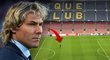 Pavel Nedvěd se po utkání Juventusu v Barceloně dočkal velkého potlesku italských fanoušků