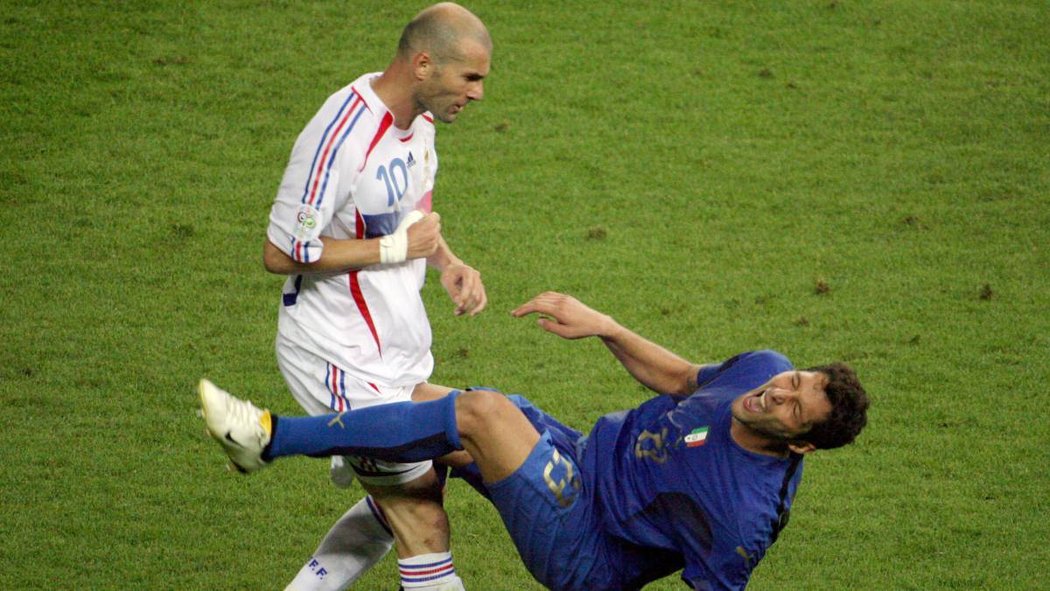 Zinédine Zidane a jeho ikonický moment ve finále mistrovství světa 2006