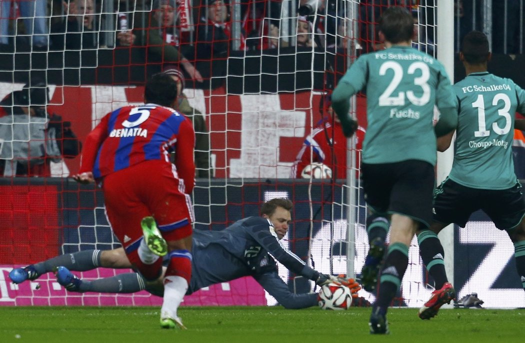 Manuel Neuer lapil pokutový kop