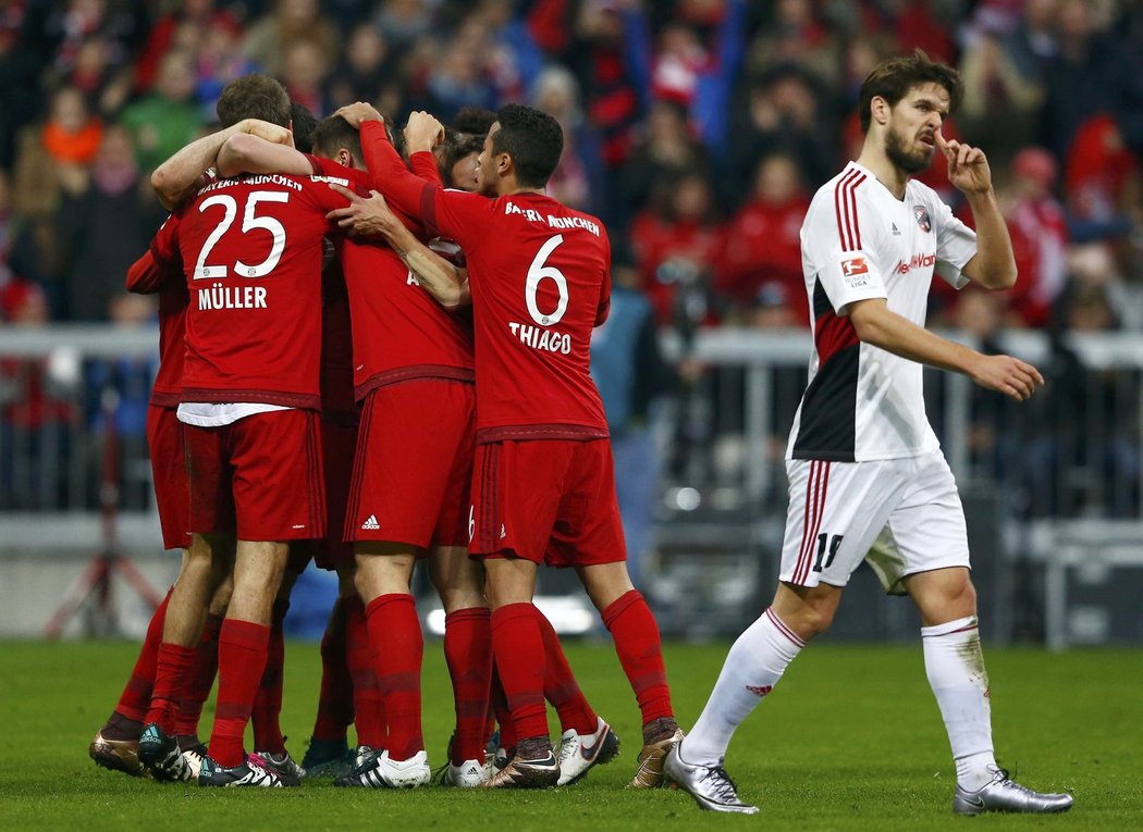 Bayern rozhodl o výhře až ve druhém poločase