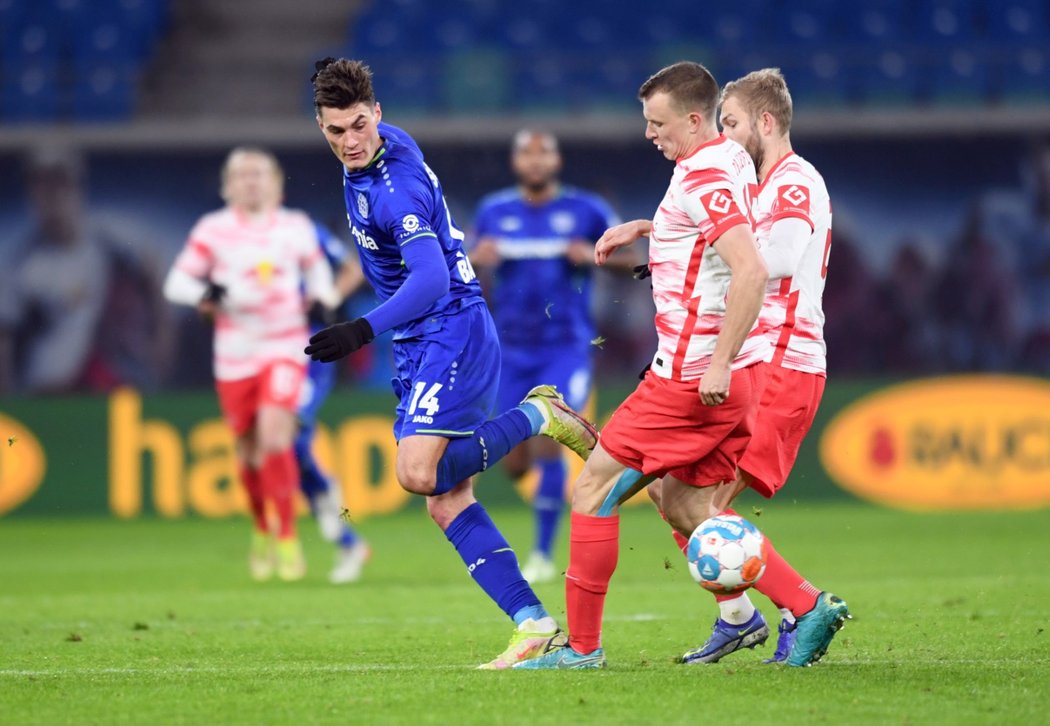 Patrik Schick se vrátil po zranění do sestavy Leverkusenu