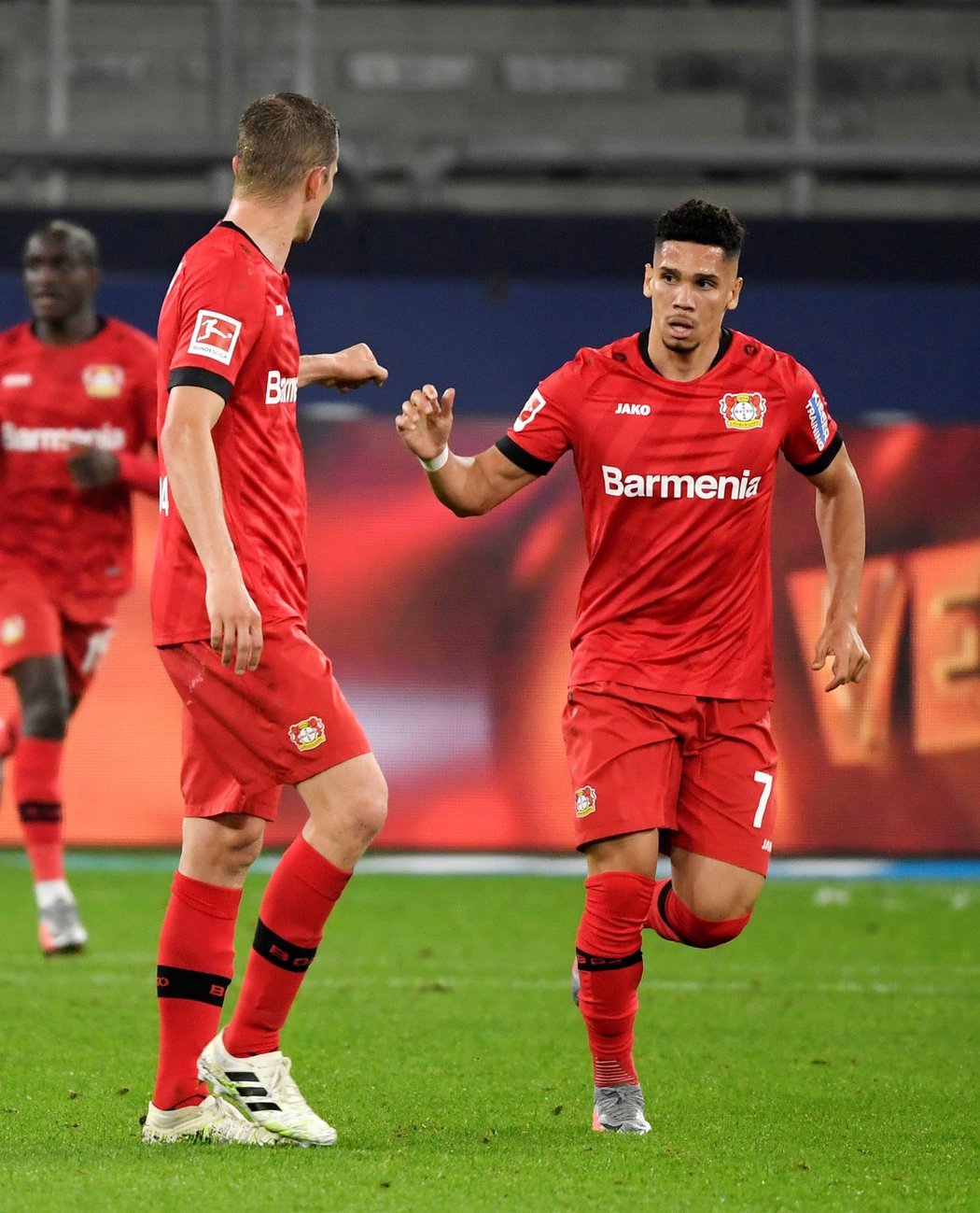Bayer Leverkusen urval ze zápasu se Schalke bod