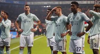 Bayern padl v Leverkusenu a klesl na třetí místo. Morávek pomohl k hattricku