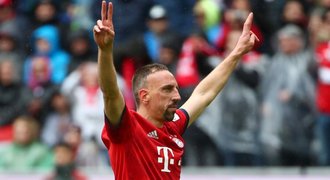 Velké sbohem! Ribéry skončí v Bayernu. Klub s ním neprodlouží smlouvu