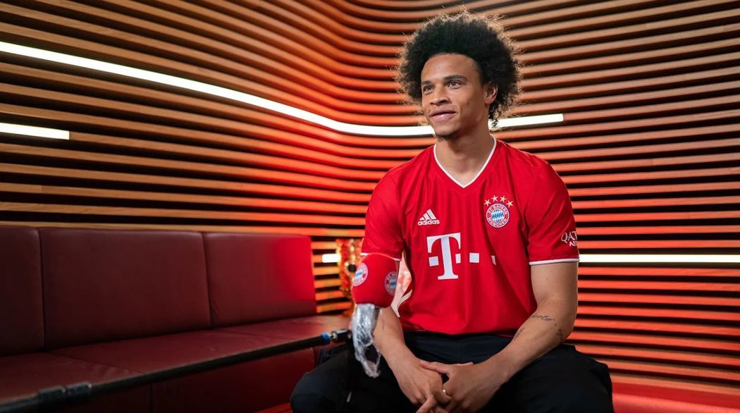 Leroy Sané už je hráčem Bayernu Mnichov