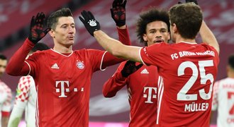 Bayern rozstřílel Mohuč, Dortmund v tabulce poskočil na druhé místo