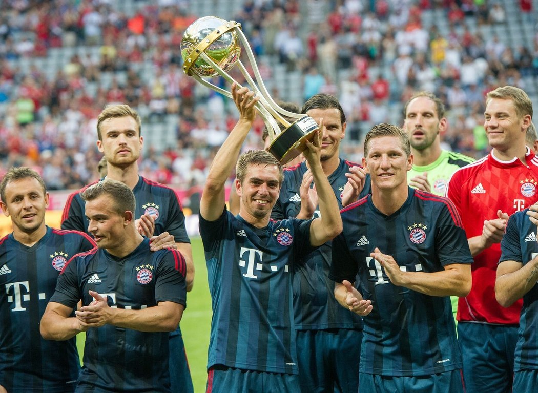 Philipp Lahm vyhrál s Bayernem mnoho trofejí