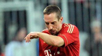 Ribéry protrhl střelecké trápení Bayernu a poslal ho na 2. místo