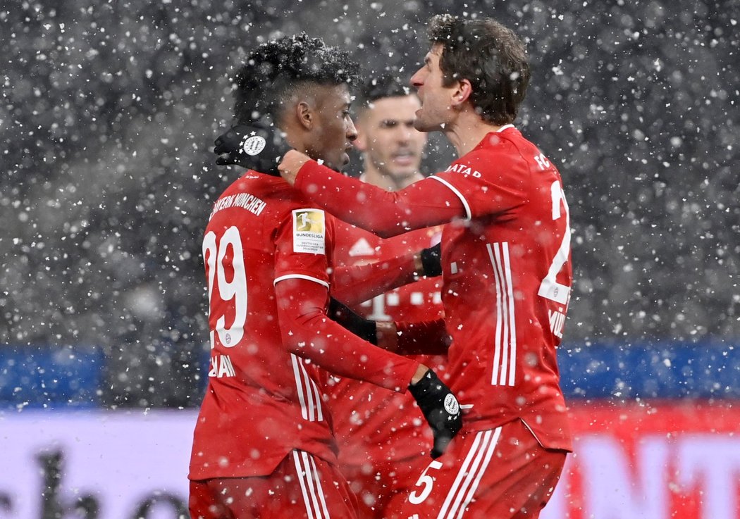 Fotbalisté Bayernu Mnichov porazili Hertu