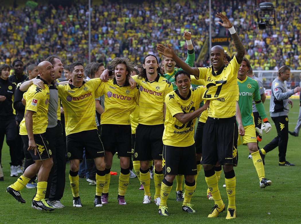 Oslavy titulu v podání Borussie Dortmund
