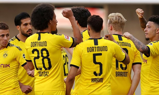 Dortmund zapnul po pauze a vyhrál 6:1. Union schytal porážku 1:4